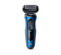 Braun Series 6 61-B1200s Rasoio Trimmer Nero, Blu