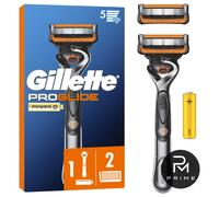 Rasoio da Barba Manuale Gillette ProGlide Power con 2 Lamette a 5 Lame
