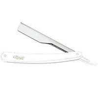 Rasoio da barba mezza lama Magic bianco