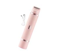 Rasoio da donna con doppia testina staccabile, epilatore per viso, labbra,