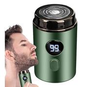 Rasoio Da Viaggio Per Uomo Portatile Ricaricabile Impermeabile Display LED | Tagliabarba Con Display Digitale per Donne Uomini Femmina Marito Casa Uso Quotidiano Viaggio Gambe Corpo Ascella Petto