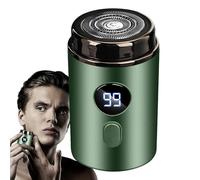 Rasoio Da Viaggio Per Uomo Ricaricabile Impermeabile Elettrico Portatile | Rifinitore per la Barba per Donne Uomini Femmina Marito Casa Uso Quotidiano Viaggio Gambe Corpo Ascella Petto