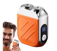 Rasoio Da Viaggio | Rasoio Elettrico Display Digitale,Rasoio Di Ricarica USB | Per Casa, Bagno, Sotto La Doccia, Campeggio, Hotel, Viaggi Di Affari E