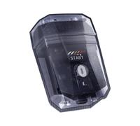 Rasoio da viaggio, Rasoio tascabile a doppia testa, Macchina da barba ricaricabile silenziosa portatile per gli uomini per la rasatura quotidiana e i viaggi, i viaggi d'affari e la sala