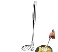 Rasoio di patate metalliche, masher in acciaio inox - frutta Smasher - strumento da cucina in metallo non scivoloso in acciaio inox per cucinare patate alimenti per bambini per cucinare