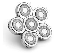 Rasoio di Ricambio 6/7 Teste Barba Cutter Sostituzione Facile Installare Elettrico Per Testa Calva E Teste Rasoio