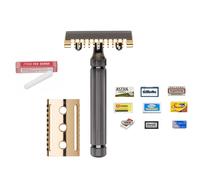 Rasoio di sicurezza Fatip Piccolo Special Edition + 9 Lamette prova e stick