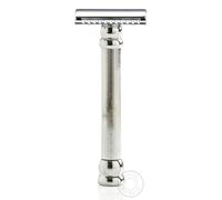 Rasoio Di Sicurezza Merkur 47C A Doppio Filo In Cromo Lucido - Manico Lungo