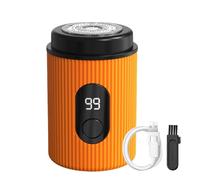 Rasoio domestico portatile, elettrici da uomo | elettrici regolabarba portatili a LED, per il viso Cordless Lavabili Accessori da uomo da viaggio
