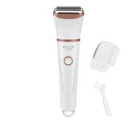 Rasoio Donna Adler AD 2941 Senza Fili 2 Testine Wet & Dry