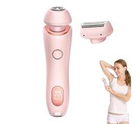 Rasoio Dusk Glide Pro 3.0 | Rasoio crepuscolare da donna | Rasoio elettrico Glide | Smooth Shave Pro per donne | elettrici donna impermeabili 2 in 1 | Rasoio per depilazione indolore Wet & Dry