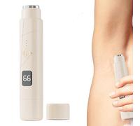 Rasoio elettrico 2 in 1 da donna, rasoi elettrici da donna, rasoi a gambe lisce Lady - Rasoio bikini a doppia testa da donna, tosaerba portatile per corpo e viso.