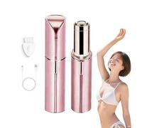 Rasoio elettrico 2 in 1 per bikini, da donna, impermeabile, ricaricabile, per gambe, viso, ascelle, uso bagnato e asciutto