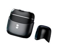 Rasoio elettrico a doppia testa in miniatura da uomo portatile per viaggi e toelettatura quotidiana Regolatore di barba ricaricabile USB