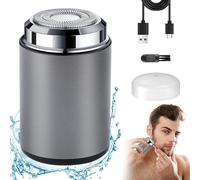 Rasoio Elettrico Barba, Mini rasoio elettrico portatile, rasoio elettrico portatile multifunzionale, rasoi elettrici Wet & Dry per uomo, rasoio elettrico da viaggio impermeabile