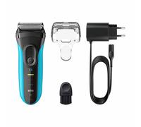 Braun Series 3 ProSkin 3010s Rasoio Elettrico, Nero/Blu