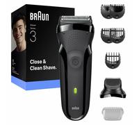 Braun Series 3 Shave&Style 300BT Rasoio Da Barba Elettrico Da Uomo, Nero