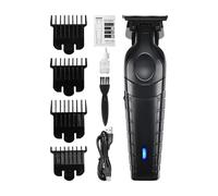 Rasoio Elettrico Con Di Fissaggio Versatile Per La Cura Dei Capelli, La Testa, La Barba E Il Corpo, Dispositivo Di Taglio Ricaricabile Per La Gluetta Moderna Per Gli Uomini | Tagliatrice A C