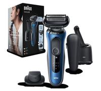 Rasoio elettrico con rasaerba di precisione Braun Serie 6 61 -b7200cc - Centro Smartcare, Bleu