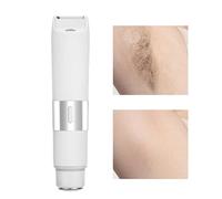 Rasoio elettrico da donna, a doppia testa, impermeabile e bagnato, per la rimozione dei della zona bikini, cura personale, gambe, ascelle, viaggi e uso domestico