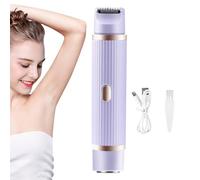 Rasoio elettrico da donna elettrici da donna | da donna per gambe a doppia testa | da tasca impermeabili per donne tosaerba portatile ricaricabile tramite USB per uso