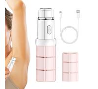 Rasoio elettrico da donna | Epilatore indolore a forma di labbra, eliminatore e trimmer viso portatile per viso, braccia, gambe, zona intima, viaggi e uso in casa