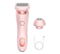 Rasoio elettrico da donna | Rasoio elettrico da donna 800 mAh | Rasoi elettrici da 5 W da donna | Tagliacapelli indolore 2 in 1 | Epilatore per sopracciglia elettrico da donna