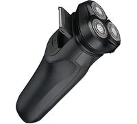 Rasoio elettrico da uomo 2 in 1 ricaricabile con trimmer di precisione, teste 3D e IPX7
