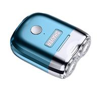Rasoio elettrico da uomo 5 V, senza fili, compatto, con testina magnetica e corpo impermeabile, per la rimozione dei della barba, rasatura del viso, routine di cura dei viaggi
