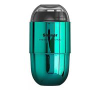 Rasoio elettrico da uomo, mini rasoio elettrico rasoio da barba macchina da barba per uomo rasoio asciutto bagnato barba Trimmer ricaricabile (colore: verde)