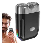 Rasoio elettrico da uomo, Rasoi elettrici da uomo - Maglia galleggiante a doppio anello per rasoio elettrico - Rasoio da viaggio Rasoi portatili da uomo per la toelettatura di precisione per gambe, as