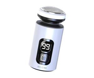 Rasoio elettrico da uomo - Rasoio da viaggio compatto potente e portatile, epilatore per viso senza fili per la cura quotidiana, viaggi, ufficio, all'aperto e di emergenza