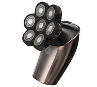 Rasoio elettrico da uomo, rasoio elettrico 7D con 7 testine galleggianti, display di potenza, IPX, impermeabile, 6 in 1, rasoio per barba calva