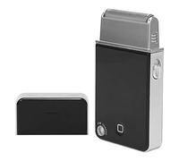 Rasoio elettrico da uomo, rasoio elettrico con rifinitore di precisione, ricaricabile tramite USB, portatile, con borsa da viaggio, regalo da uomo