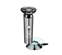 Rasoio elettrico da uomo, rasoio elettrico per uomo rasoio elettrico rasoio elettrico rasoio da uomo tagliacapelli macchina per rasatura barba trimmer naso peli può essere lavato