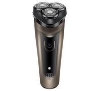 Rasoio elettrico da uomo, rasoio elettrico per uomo rasoio rasoio barba trimmer epilatore tagliacapelli rasoio rasoio rasoio da barba sicurezza rimuovere barba rasoio (colore: marrone di lusso)