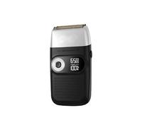 Rasoio elettrico da uomo, rasoio elettrico senza fili ricaricabile da uomo con rasoio LCD a doppia lama rasoio per la cura del viso forbici da parrucchiere piccolo rasoio (colore: nero)