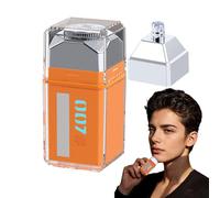 Rasoio elettrico da uomo,Rasoio per barba impermeabile con display - Epilatore senza fili per naso sotto braccio casa da viaggio doccia