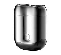 Rasoio Elettrico da Viaggio,Rasoio Viso Portatile Impermeabile - Elettrico Ricaricabile USB per Uso Secco e Bagnato - per Casa Viaggio Doccia Viso Naso Sopracciglia Corpo Testa