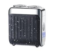 Rasoio Elettrico | Display Digitale Rasoio Viso Magnetico,Regolabarba Elettrico A Ricarica Rapida Con Doppio Anello Per Barba A Secco E Bagnato Uso Quotidiano Per Casa Doccia Viaggi E Auto