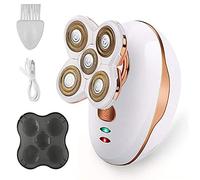Rasoio Elettrico Donna,Impermeabile indolore Bikini Trimmer Depilazione per Viso Corpo braccia gambe Labbra Ascelle Ricaricabile e cordless Donne Rasoi Epilatore, Lady Shaver