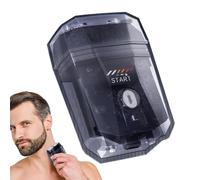 Rasoio elettrico, doppia testa per barba - tosaerba di precisione, macchina da barba silenziosa per gli uomini per toelettatura quotidiana della barba, casa, viaggi d'affari, palestra