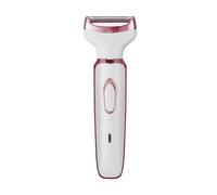 Rasoio elettrico indolore 4-in-1 Donne Rasoi Depilatore Per Viso Sopracciglio E Ascelle Trimmer Strumento di Rimozione Dei Capelli