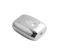 Rasoio elettrico mini da uomo, rasoio rotante ricaricabile USB, impermeabile IPX7, corpo in lega di zinco, rasatura umida/asciutta, autonomia 60min, compatto per viaggi