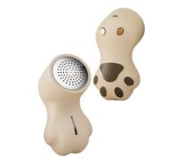 Rasoio elettrico per animali domestici, beige, a tre velocità, lama in acciaio inox, 14 cm x 7,5 cm, design efficiente per la rimozione della palla
