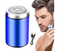 Rasoio elettrico per barba rasoio per barba rasoio, rasoio per baffi impermeabile, rasatura bagnata e asciutta, 6600 giri/min, tosaerba ricaricabile USB a basso rumore per casa e viaggi