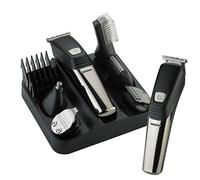 Rasoio elettrico per capelli Barba elettrica per uomo, tagliacapelli 6-in-1 e set per baffi LK-800 caricabatterie usb Rasoio elettrico