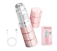 Rasoio Elettrico Per Donne - Rasoio Ricaricabile a Forma di Rossetto | Epilatore E Trimmer Per Il Viso | Per il Viso, il Corpo, le Gambe, la, la Casa, Salon, la Bellezza Intima, Viaggio
