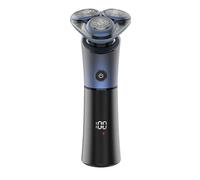 Rasoio elettrico per gli uomini, Rasoio elettrico da uomo Lama galleggiante 3D Lavabile Tipo-C Rasoio ricaricabile Impermeabile Display Digitale Viso Rasatura Macchina da barba