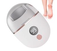 Rasoio elettrico per piedi induriti,Eliminatore di calli e duroni | Macchina con 3 teste e batteria per pelli morte e tacchi spaccati